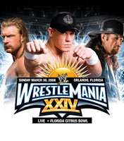 Wrestlemania XXIV Poster
